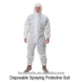 Traje protector de pulverización desechable isoldable traje de ébola bata general